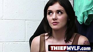 security jovan jordan catches rosalyn sphinx stepmom mckensie lee thiefmylf aids her