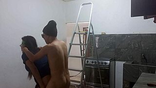 Sexy Latina Milf Seduces Muscular Builder For Hard Fuck