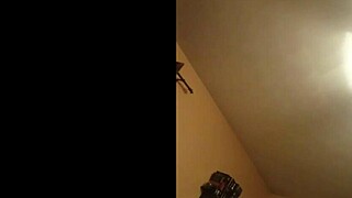 Petite hottie takes on a big black cock in homemade video