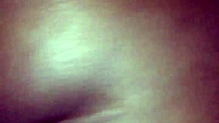 Ebony Babe Bent Over For Doggie!