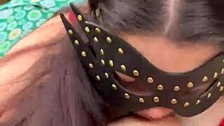 Follando en el bosque con mamada humeda