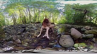 Yanks amateurs ana molly and belle having lesbian fun outdoors