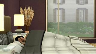 why do i fuck my mother-in-law when my girlfriend's not around in this anal assfucking session?