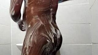 My boyfriend, show me that big dick in the bathroom now!