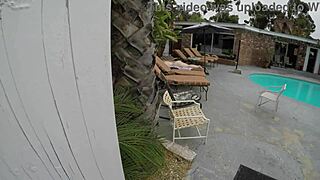 gigi breeze gets spied on while tanning nude