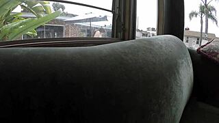 gigi breeze gets spied on while tanning nude