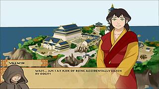 Kyoshi And Yangsen Give Blowjob In Four Elements Trainer Book 4