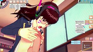 D Va Fucked Hard in Room