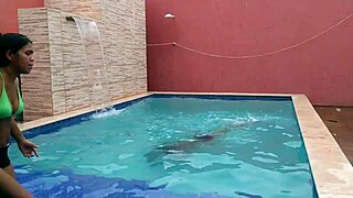 Hey, check out this teen giving a public blowjob outdoors! 😏