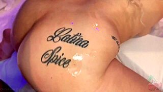 Jeyla Spice Sucks Dante Diggz with Sloppy Latina Pussy