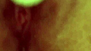 pussy getting fucked by dildo and squirting hard