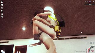 fucking in 3d anime hentai style