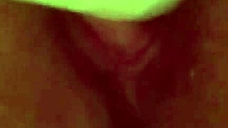 pussy getting fucked by dildo and squirting hard