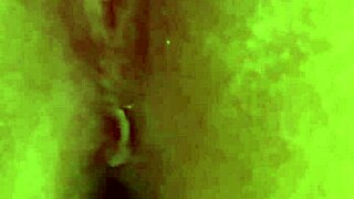 pussy getting fucked by dildo and squirting hard