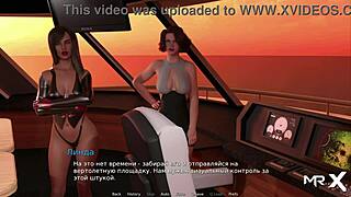 Can you handle this teen 18+ threesome with milf on the yacht ship? Waterworld e1 39.