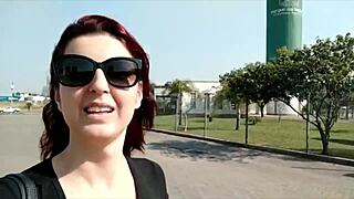 What if you spot big tits flashing in public outdoors?