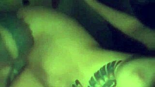 Tattooed Teen Toys Pussy Boldly