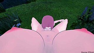 Sakura and Hinata get wet and make each other cum in Naruto porn