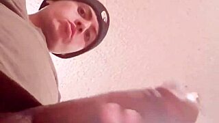 this mexican chacal is corneando with his monster cock during masturbation.