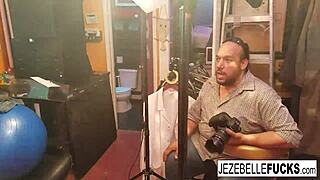 Jezebelle and Leya Engage in Lesbian Sex with Big Tits and Asses