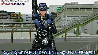 I love watching anime girls fight and get ballbusted.