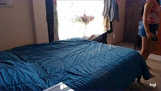 this time sol lets me see her red panties do you want me to show more? 👀