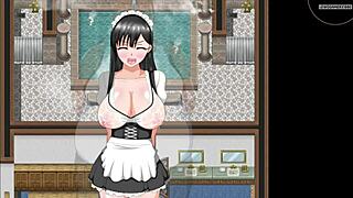 Boy hero Ken's cowgirl experience in the haunted house