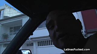 Busty Colombian newbie gets slammed hard at casting! So hot, check this out! 🔥💦