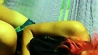 Giving oral and playing on a hammock