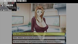 Erotic plumber rides big cock cowgirl style