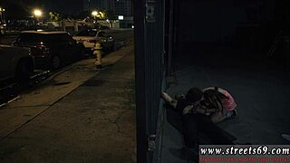 a cute model with glasses gets attention from guys in a bdsm scene