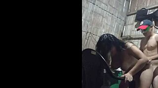 i tell my stepson to pull out as i cum from intense doggystyle sex with my nympho stepmom