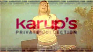 Samantha Jolie gets playful with her vibrator, fingering and teasing her big tits all alone.