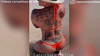 Blonde Milf Cassi Rides Bearded Guy in Hot Action