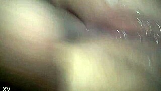 The husband enjoys eating his wife's delicious ass in this anal scene.