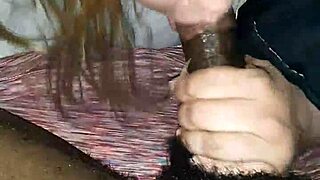 This bbw blowjob is so intense and sloppy