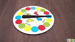 Wow! Britt Blair Fucked During Twister Game!