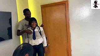 college babe visits after work for intense sex