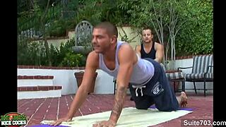 those gay jocks are so excited 69ing outdoors