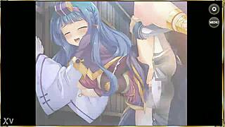 Animated Japanese hentai featuring asian characters in cartoon style