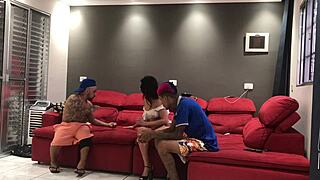 meu amigo gravando eu comendo a gostosa da novinha completo no red, pov fucking bent over pussy blowjob masturbation