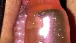 my slut girlfriend uses dildo for orgasm