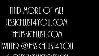 Jessica Lust licks pussy hard.