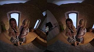 dark room vr with big bad girls