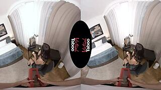 i'm facing the cockie monster in this virtual taboo scene