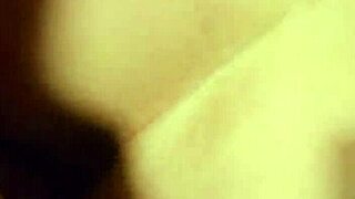 Pregnant milf gets creamy and extra wet during intense sex