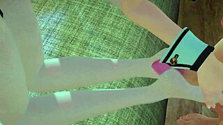 hentai bunnies foot job threesome