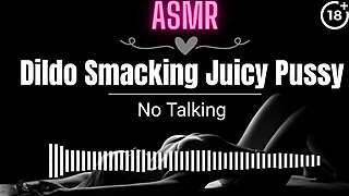 Wet pussies and asmr sounds in a sensual solo video