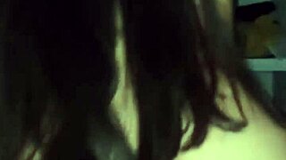 Latina MILF gets a blowjob from her boyfriend's friend out of spite