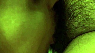 My girlfriend's juicy blowjob drives me wild every time